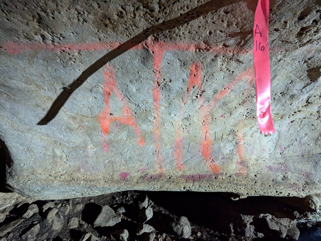 This one particularly hurts our hearts. Aggies are supposed to represent the upwards of society. The Aggie Grotto does not condone vandalism or this artwork. We in fact would love to meet the Aggies that left it, so feel free to speak up. 